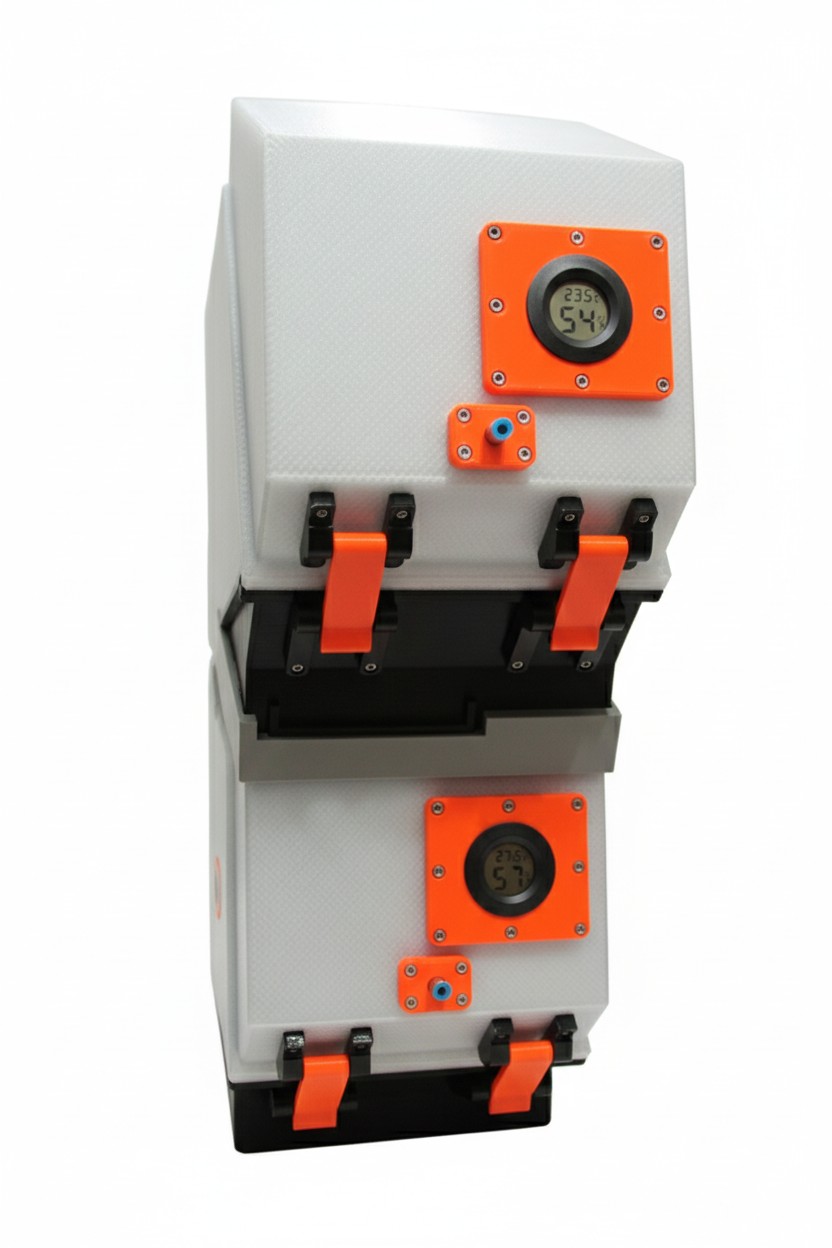 Drybox V2 - stacked boxes